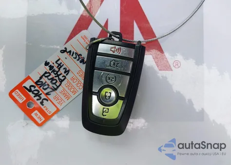 2019 Ford Explorer Xlt z USA, uszkodzony, nr VIN 1FM5K8D80KGA81473